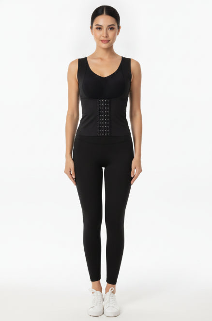 Basic Bae Scoop Neck Shapewear Tank with Removable Paddings