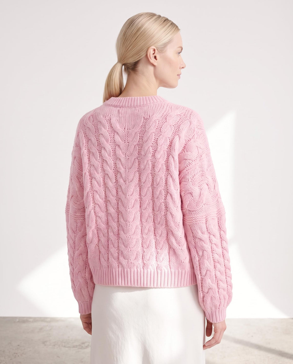 Yuzu Pink Cloud Knit