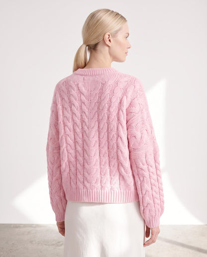 Yuzu Pink Cloud Knit