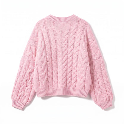 Yuzu Pink Cloud Knit