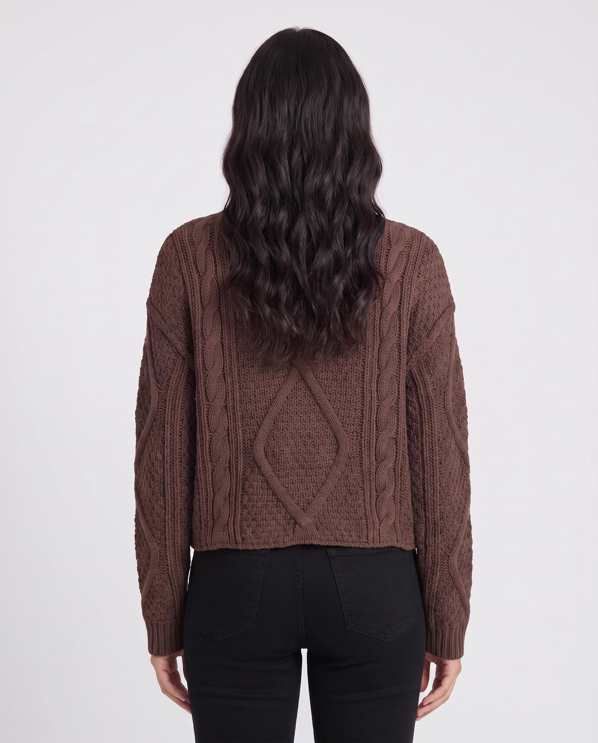 Yuzu Coffee Brown Sweater