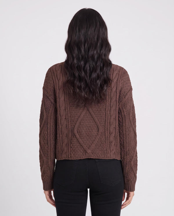 Yuzu Coffee Brown Sweater