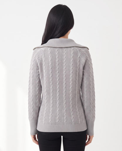 Yuzu Grey Weekend Knit