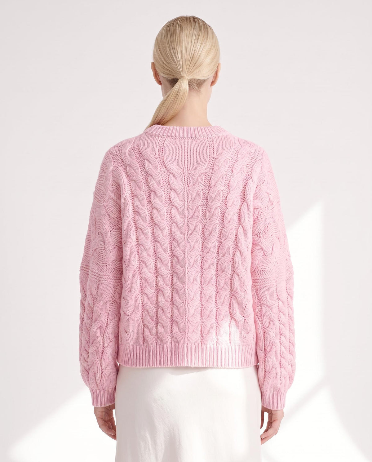 Yuzu Pink Cloud Knit