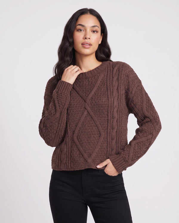 Yuzu Coffee Brown Sweater