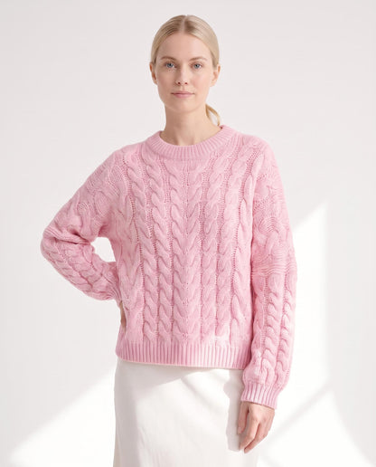 Yuzu Pink Cloud Knit