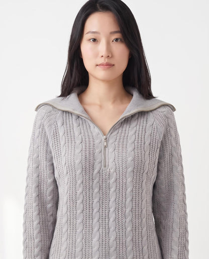 Yuzu Grey Weekend Knit